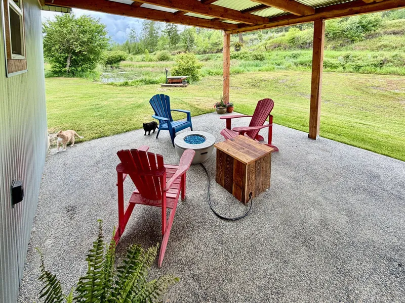 Afternoon on the covered porch